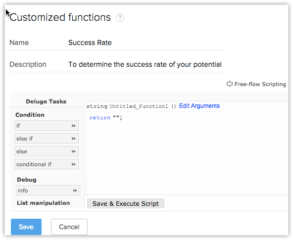 Custom Function