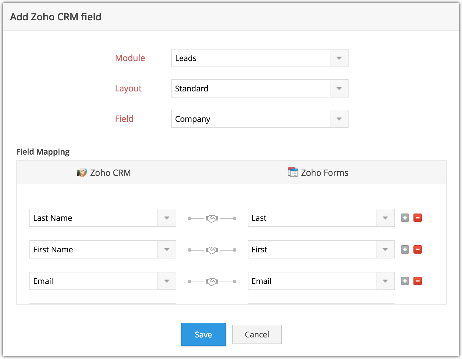 Zoho Forms Integration Online Help Zoho Crm 7532