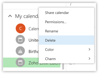 Synchronizing Meetings, Contacts and Tasks with Office 365 | Zoho CRM Help